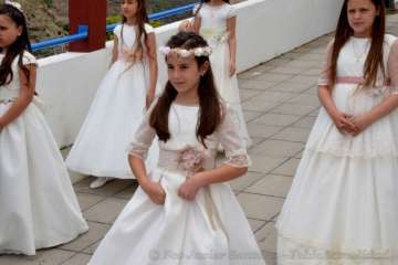 La Gavia procesiona a sus patronos en el último día de su fiesta (Foto Francisco Javier Santana)